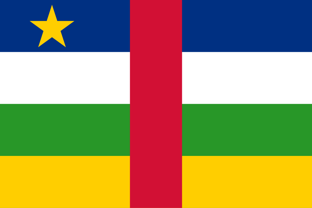 República Centroafricana flag