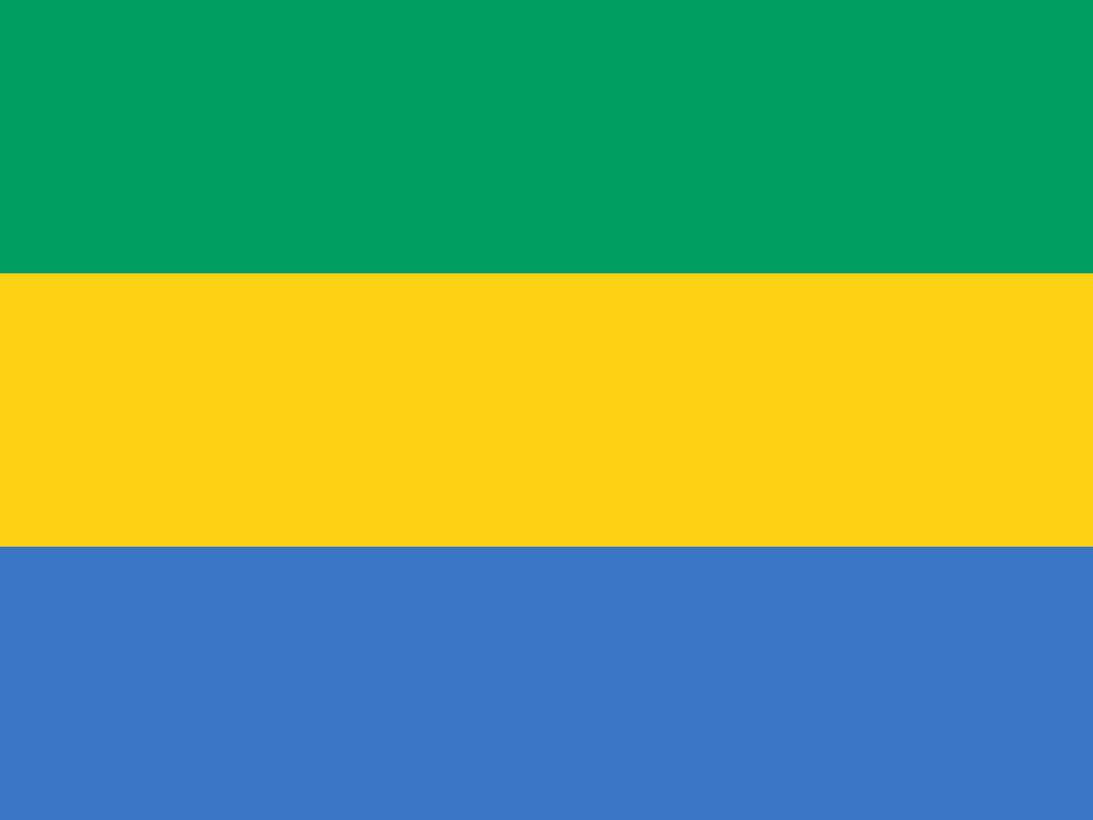 Gabón flag