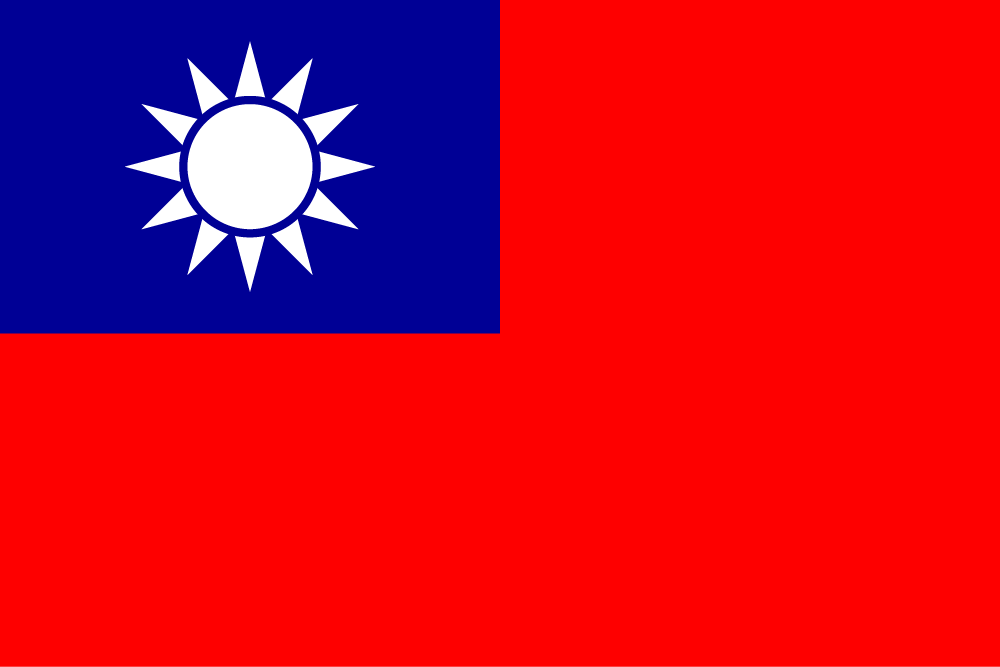 Taiwán flag